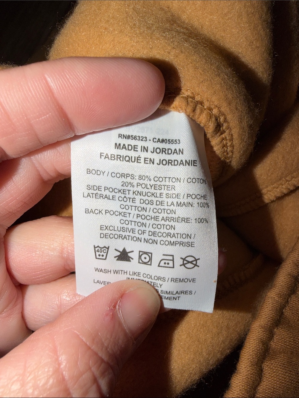 Nike Sportswear Club Fleece Joggers Mens Size M BV2671-224 Sweatpants Flax HTF - Picture 8 of 8